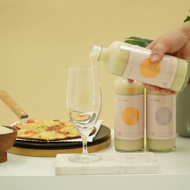 강원더몰,12월의양조장 탁주세트2호 선물세트 8도 1, 14도 탁주 2병 375ml